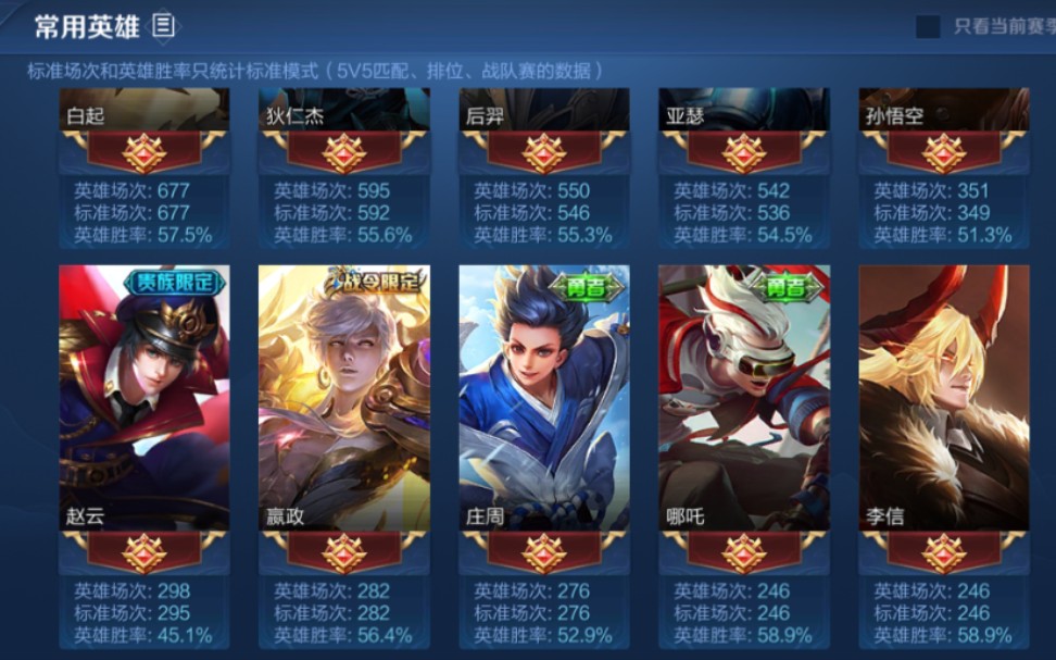 王者荣耀李信双形态作战对局s20赛季初期王者10星排位赛