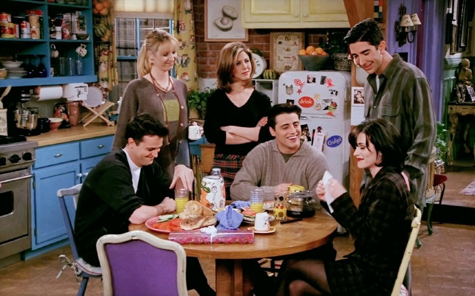 珍藏老友记照片