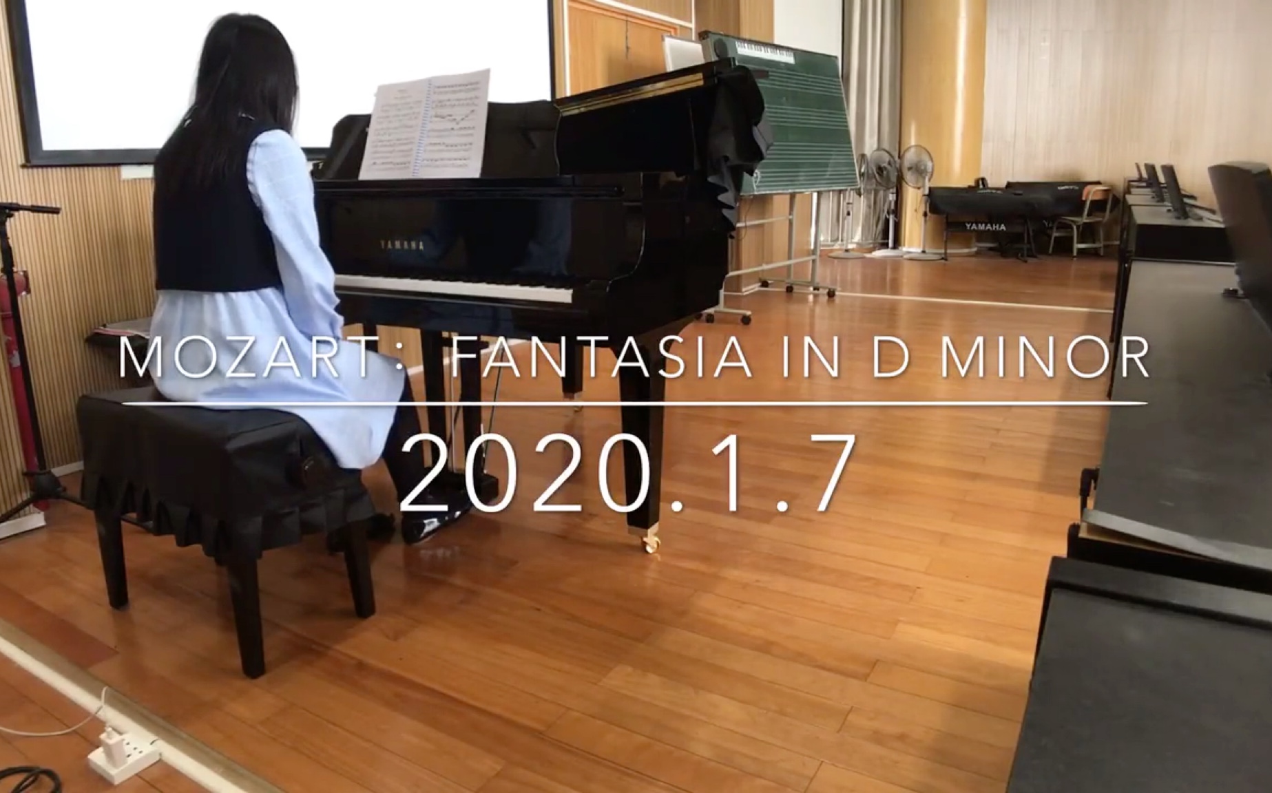 [图]【大龄琴童】Mozart：Fantasia in d minor 莫扎特d小调幻想曲