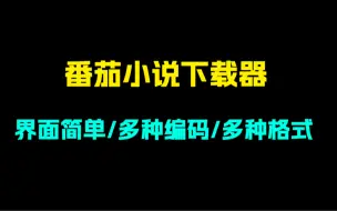 Скачать видео: 如何下载番茄小说？番茄上的小说如何下载？这款番茄小说下载器你值得拥有！