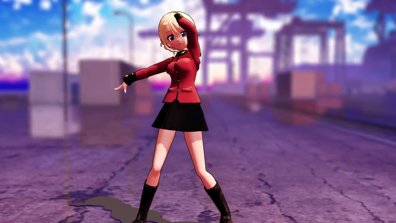 【mmd少女与战车】mameru式大吉岭的lost one的号哭