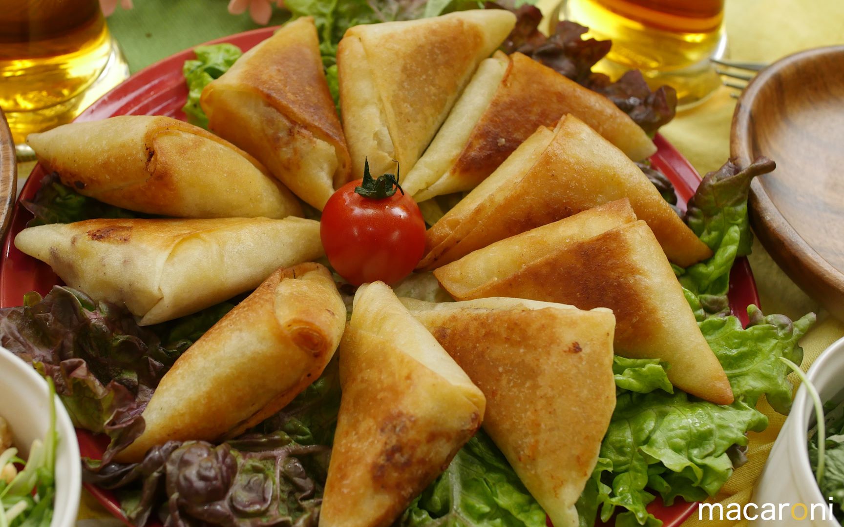 【料理制作】日式简单菜谱-日式三角形芝士春卷