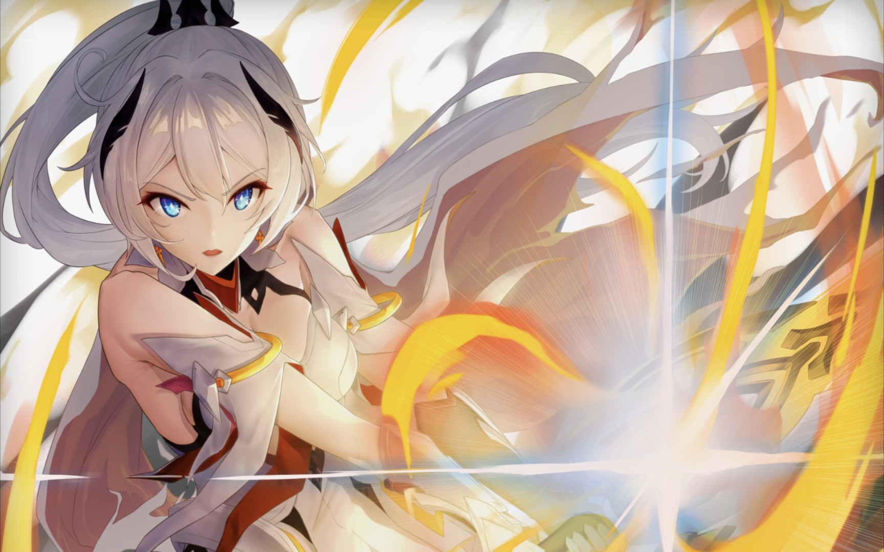 《崩坏三》官服394度红莲薪炎律vs电驴700分