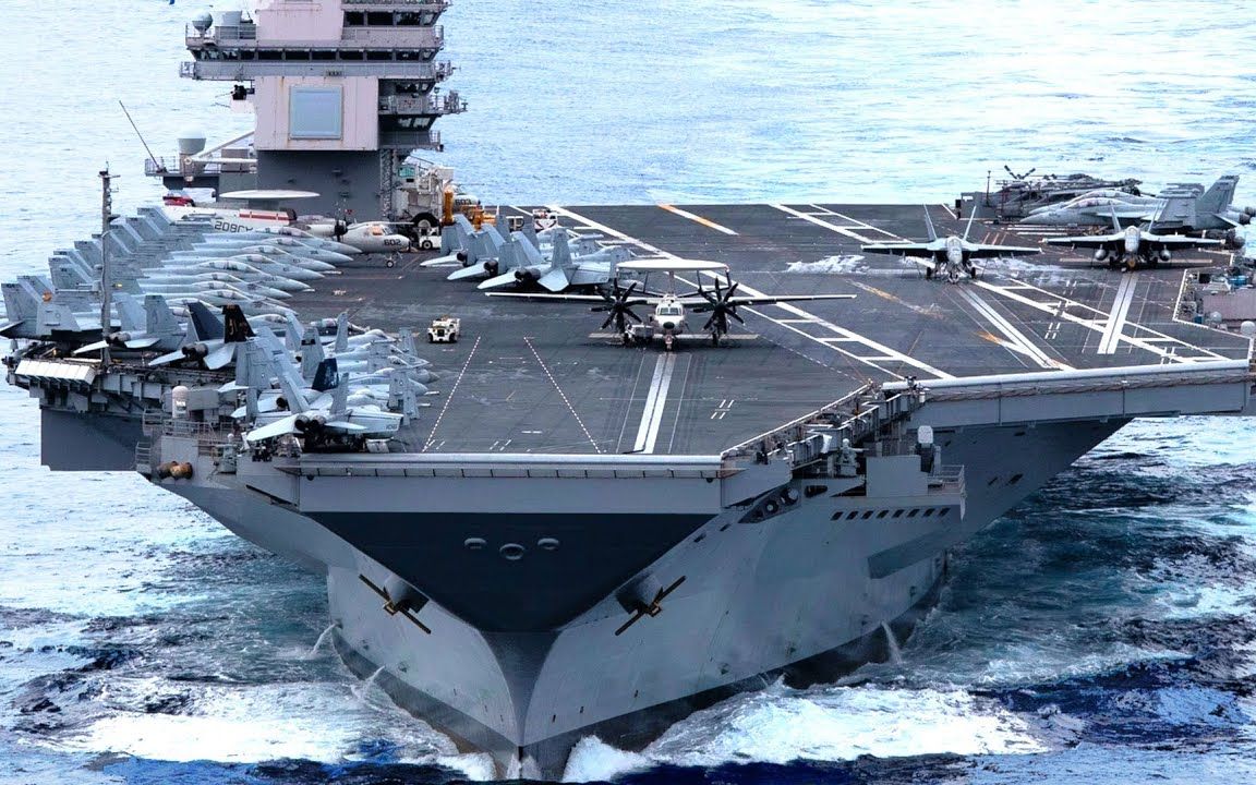 uss(cvn-78)福特号航母的海上日常