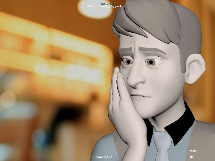 maya动画练习之表情表演练习blociking阶段jack_biaoyanb_bk