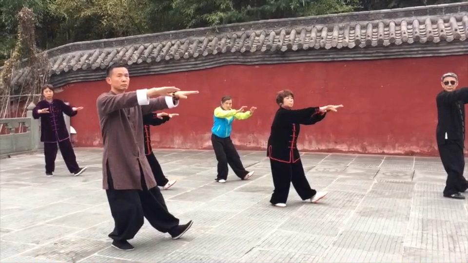 黄山老师演练的道家太极五行养生气功,堪比八段锦易筋经导引功法哔哩哔哩bilibili