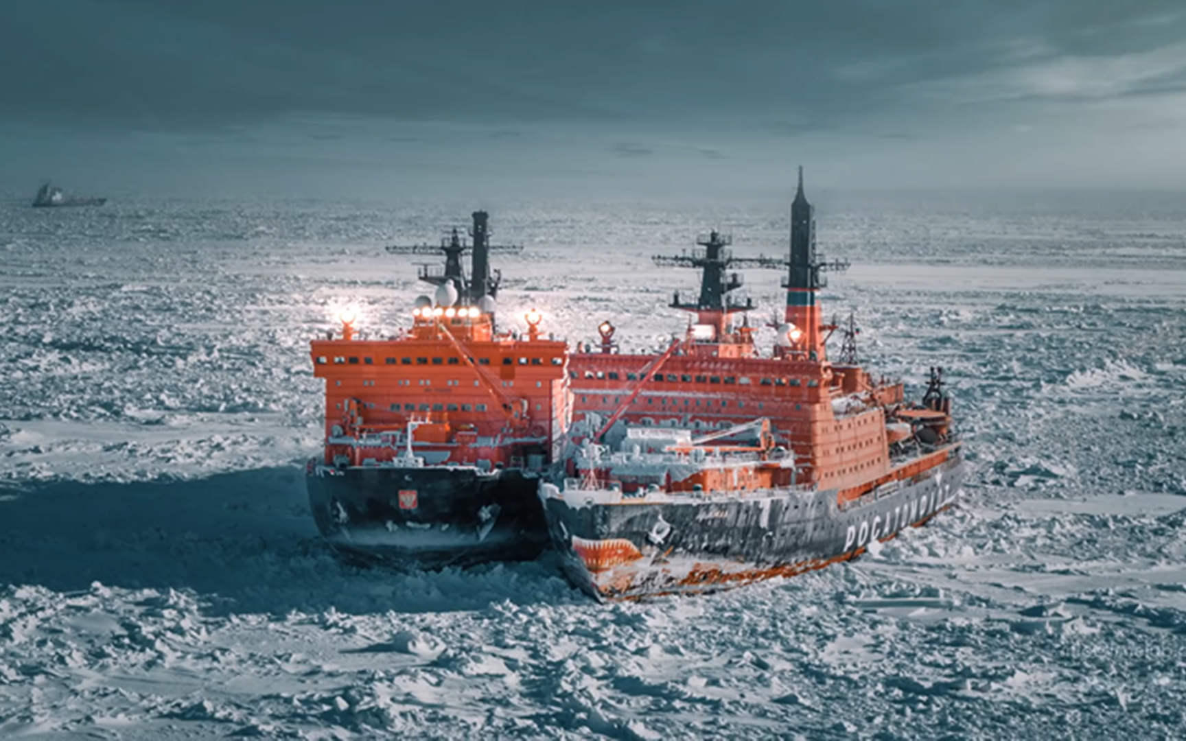 75000*2 核动力破冰船.