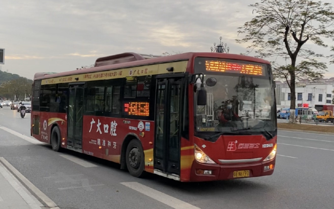 【云乘车】广州公交 三汽四分广汽gz6113phev2 高峰快线54 龙洞牌坊