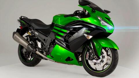 川崎ZZR1400(ZX-14) 六眼魔神爆表狂飙300km+_哔哩哔哩_bilibili