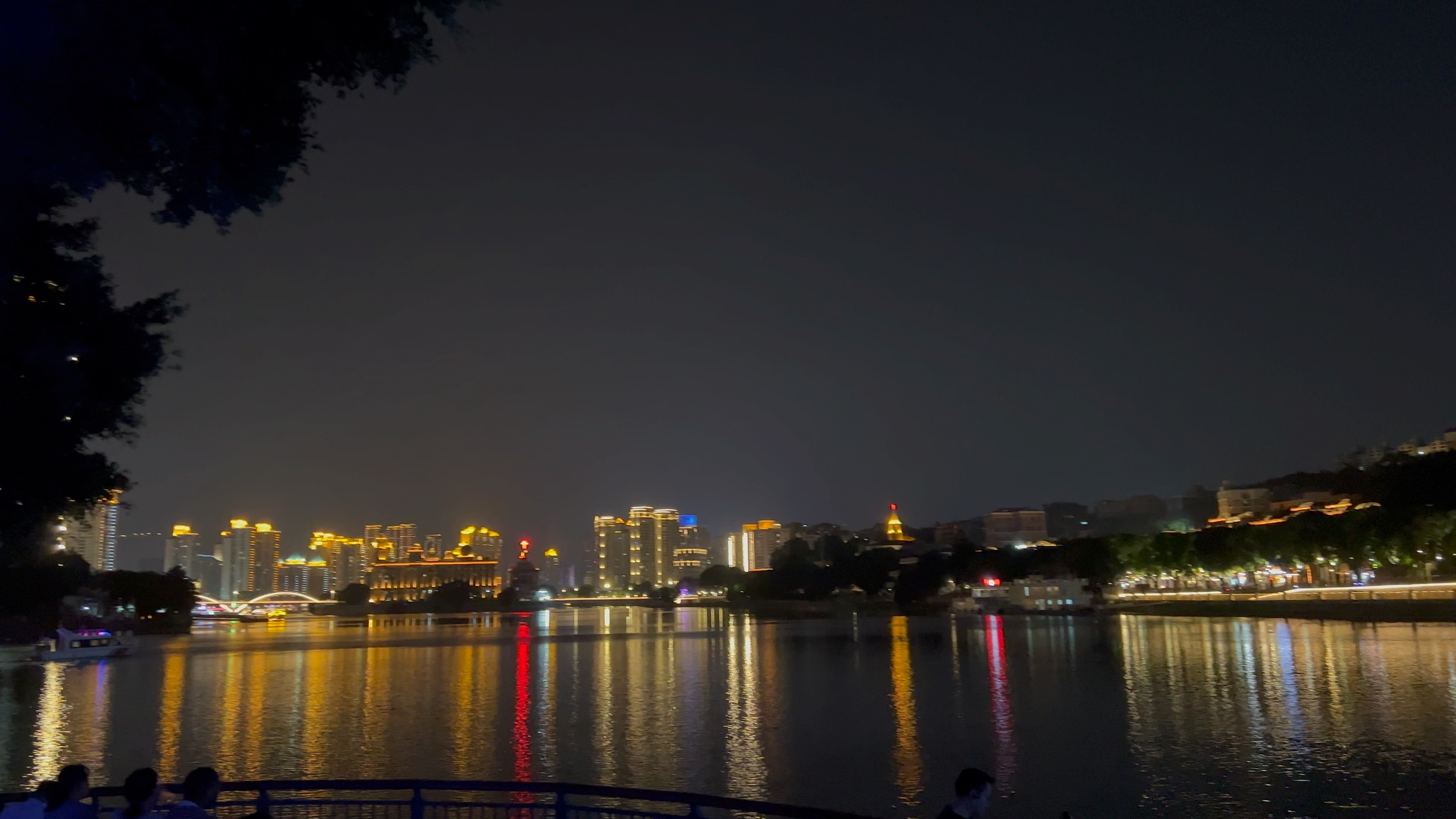 夜景《江心公园》