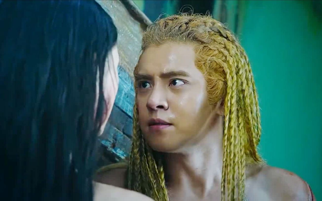 00美人鱼03幕后:罗志祥搞笑演绎,戏精上线,这眼神真到位_哔哩哔哩