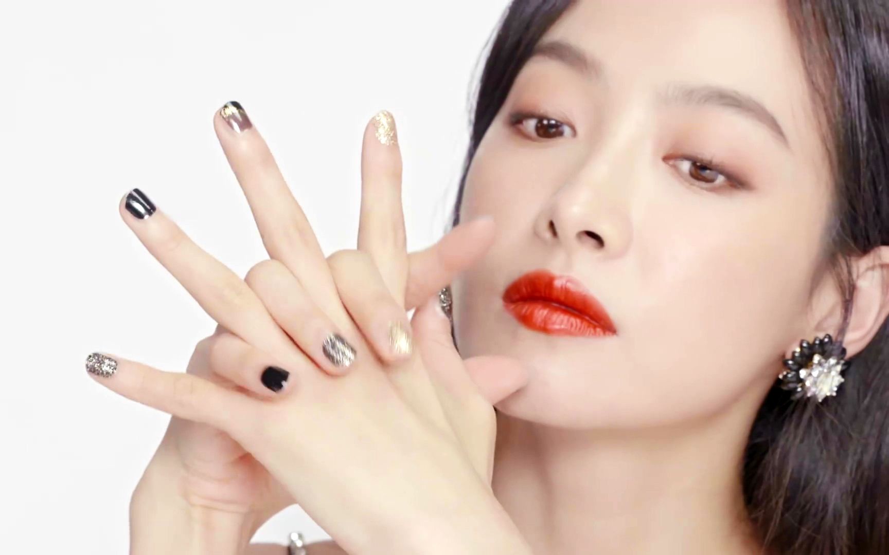 【宋茜】dashingdiva 凝胶指甲贴纸 广告