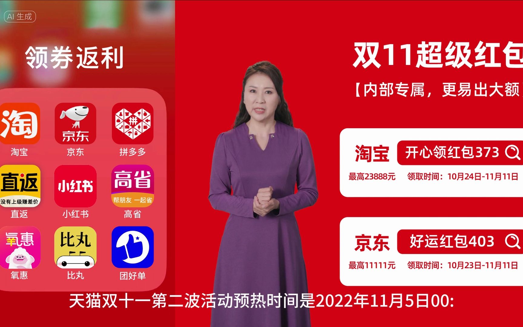 2022天猫618京东年中大促,淘宝双十一活动线报,双12