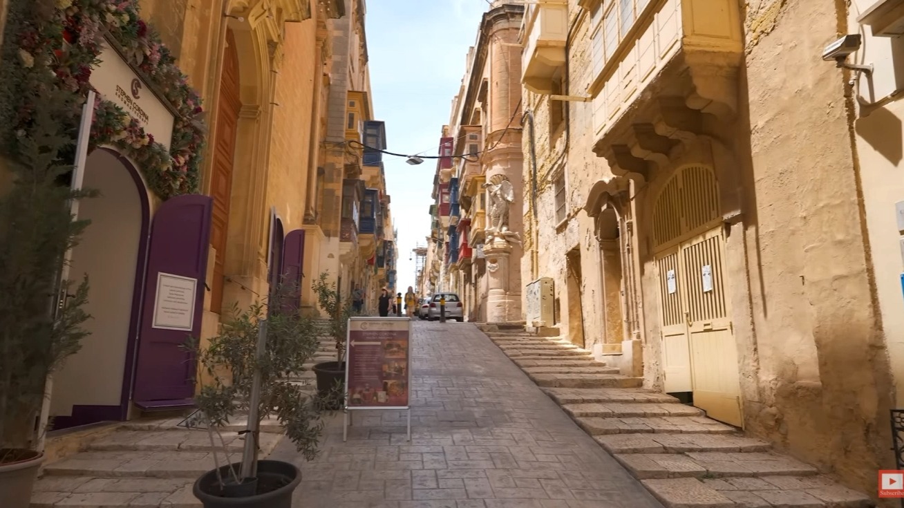 马耳他瓦莱塔徒步游览---3｜valletta, malta walking tour