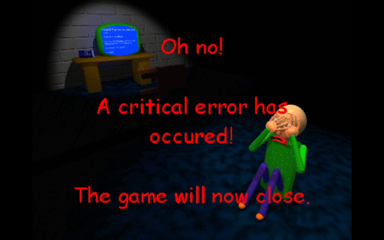 【Baldi's Basics】BBCR的11211994彩蛋及游戏失败彩蛋展示