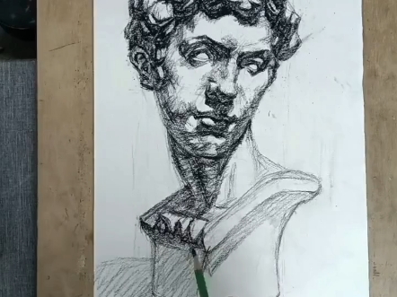 美术中高考题素描石膏像