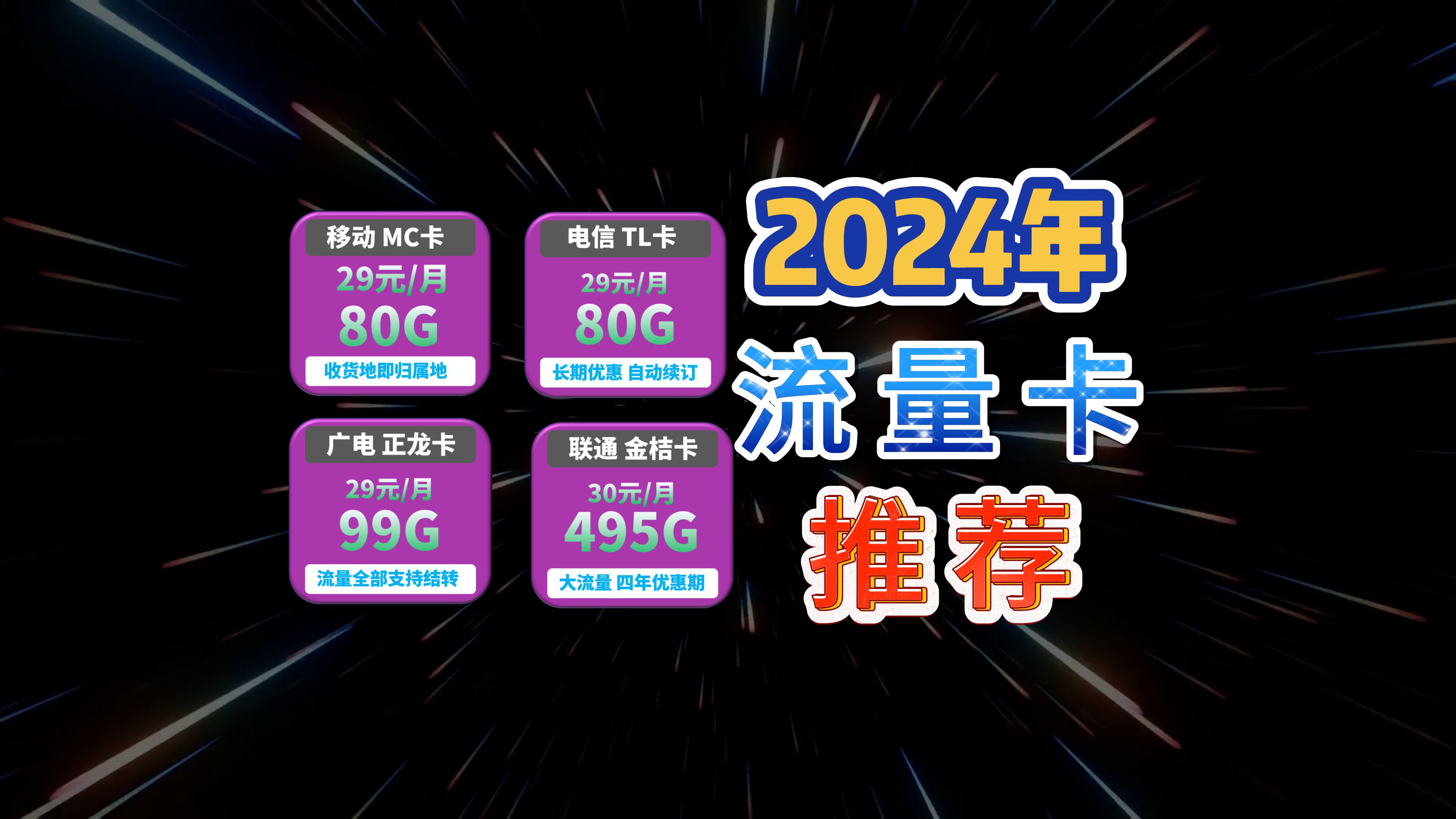 2024年12月有哪些划算可靠的正规手机流量卡?低资费大流量卡推荐!移动/联通/广电/电信手机卡推荐哔哩哔哩bilibili