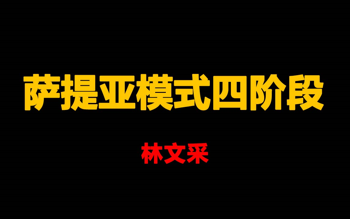 萨提亚模式精髓:四阶段深度疗愈与关系重建 【完整课程看置顶动态】哔哩哔哩bilibili