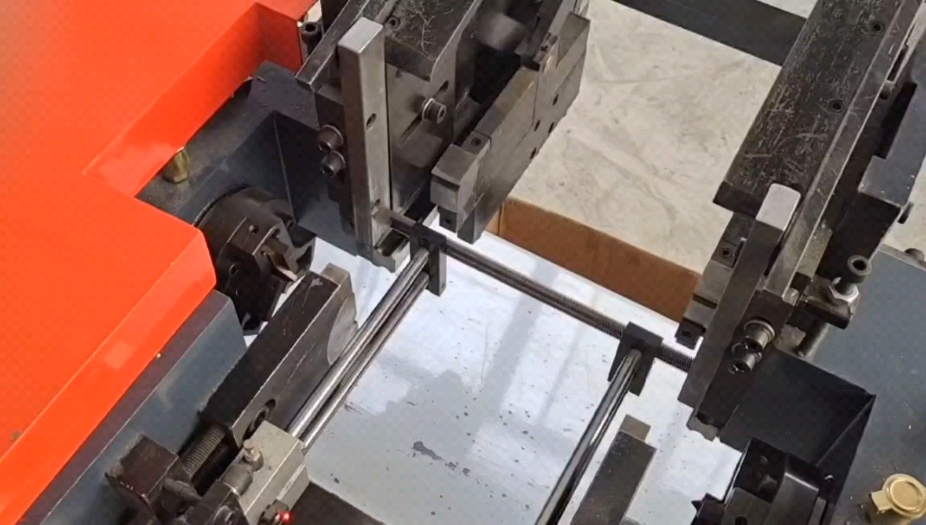 全自动数控双头倒角机圆管圆棒圆棒螺纹钢倒外角车台阶坡口机平头