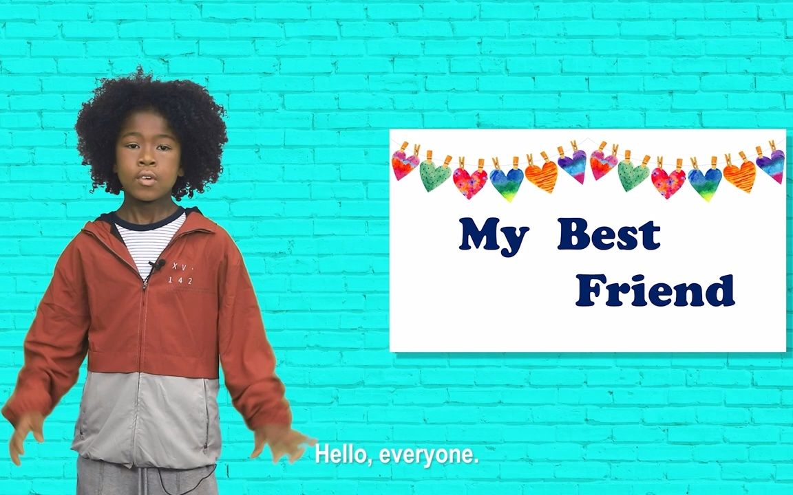 小学生英文演讲:My Best Friend哔哩哔哩bilibili