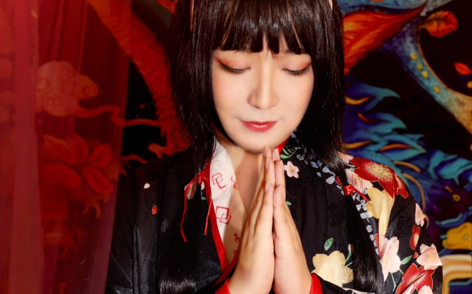 群主女装cos莲华!该来的总会来!_哔哩哔哩_bilibili