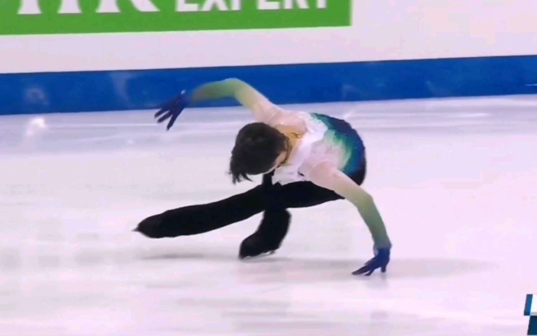 花样滑冰那些年羽生结弦标志性的惊艳动作hydroblading