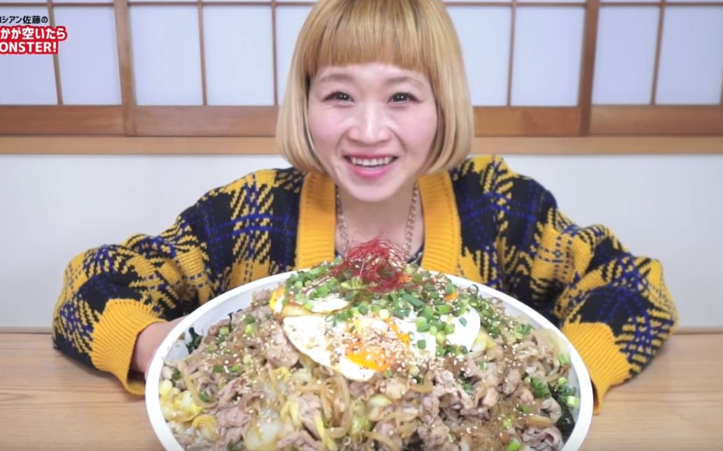 日本吃播俄罗斯小厨房开张啦【big eater】over 11lb!自制炒鸡大don