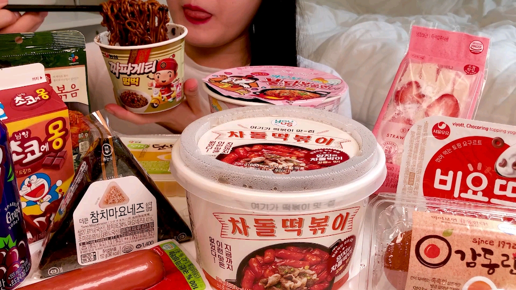 【honey lip】韩国便利店食物(新)