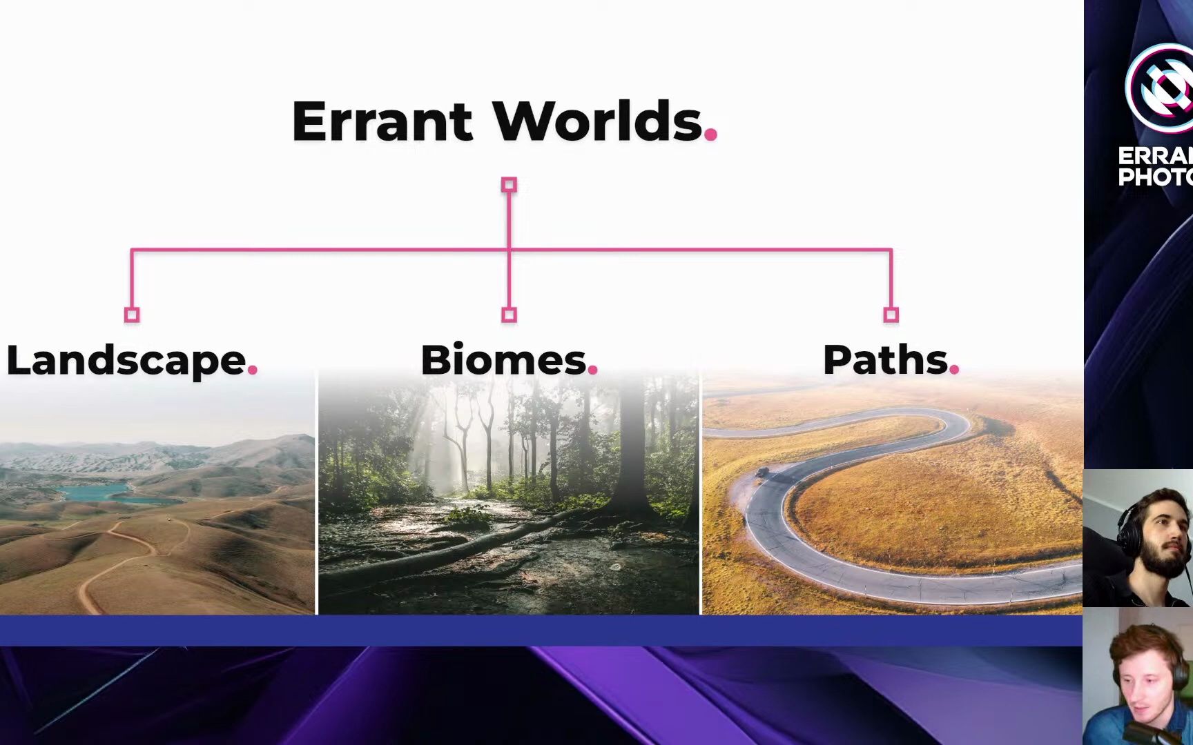 【搬运】UE5的Errant Photon插件官方直播(开放世界地形,生态域,道路)哔哩哔哩bilibili