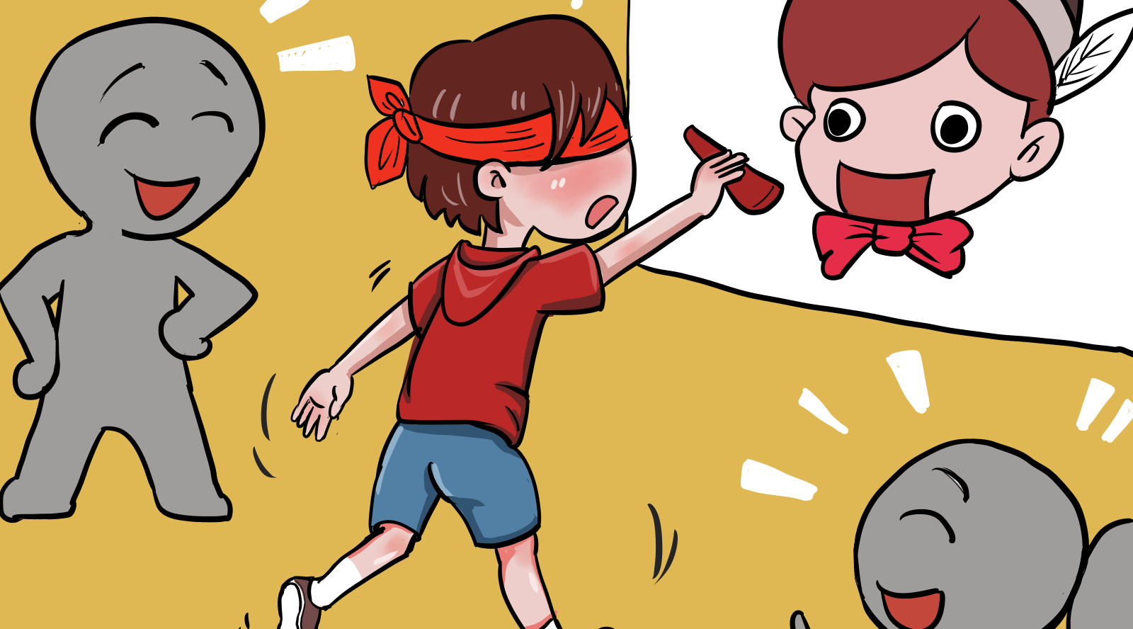 霖山老师教你画儿童文学插画:贴鼻子_哔哩哔哩_bilibili