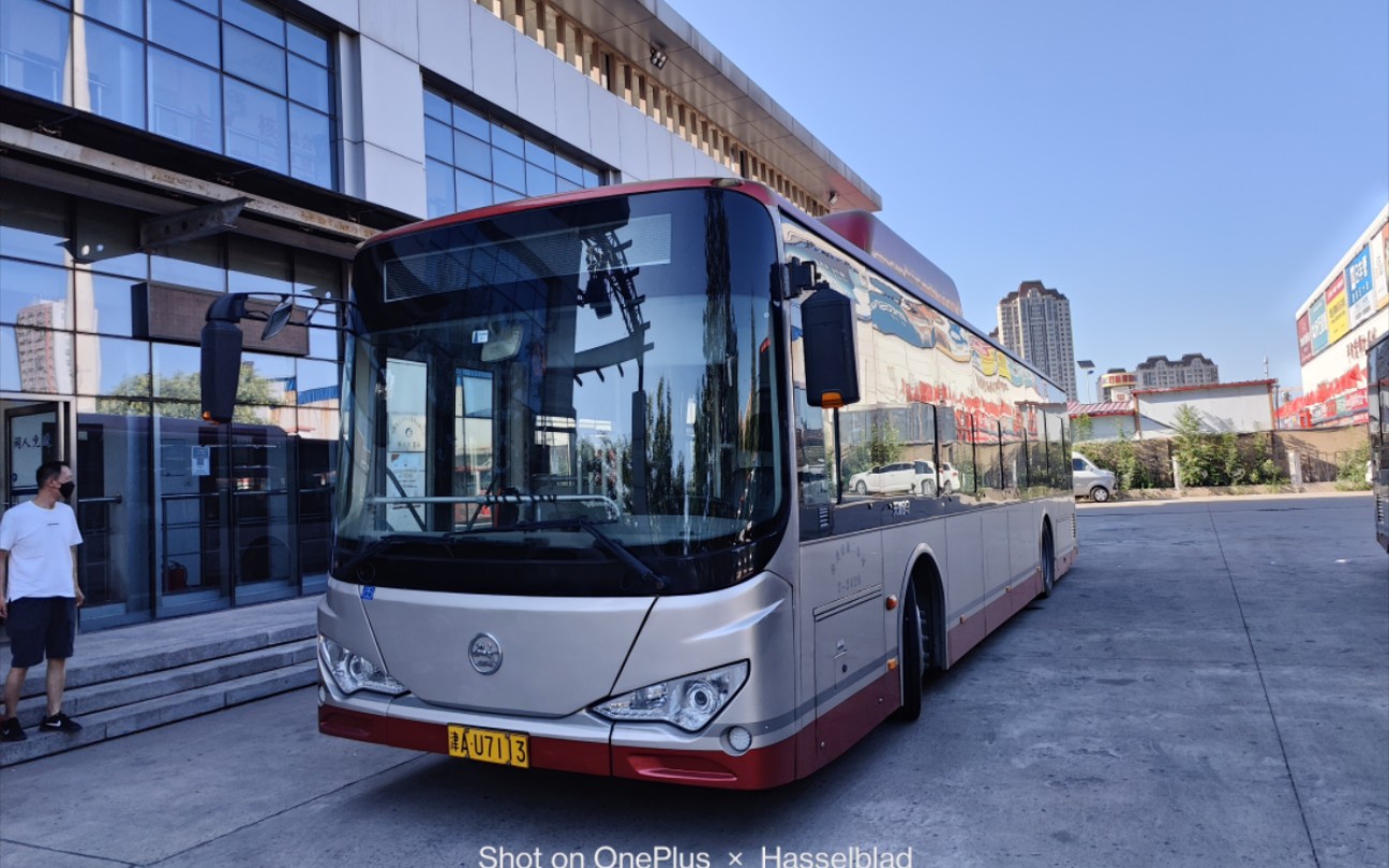 [这 是 台 坦 克 吧]天津公交706路 tjk6124bev 行驶实录