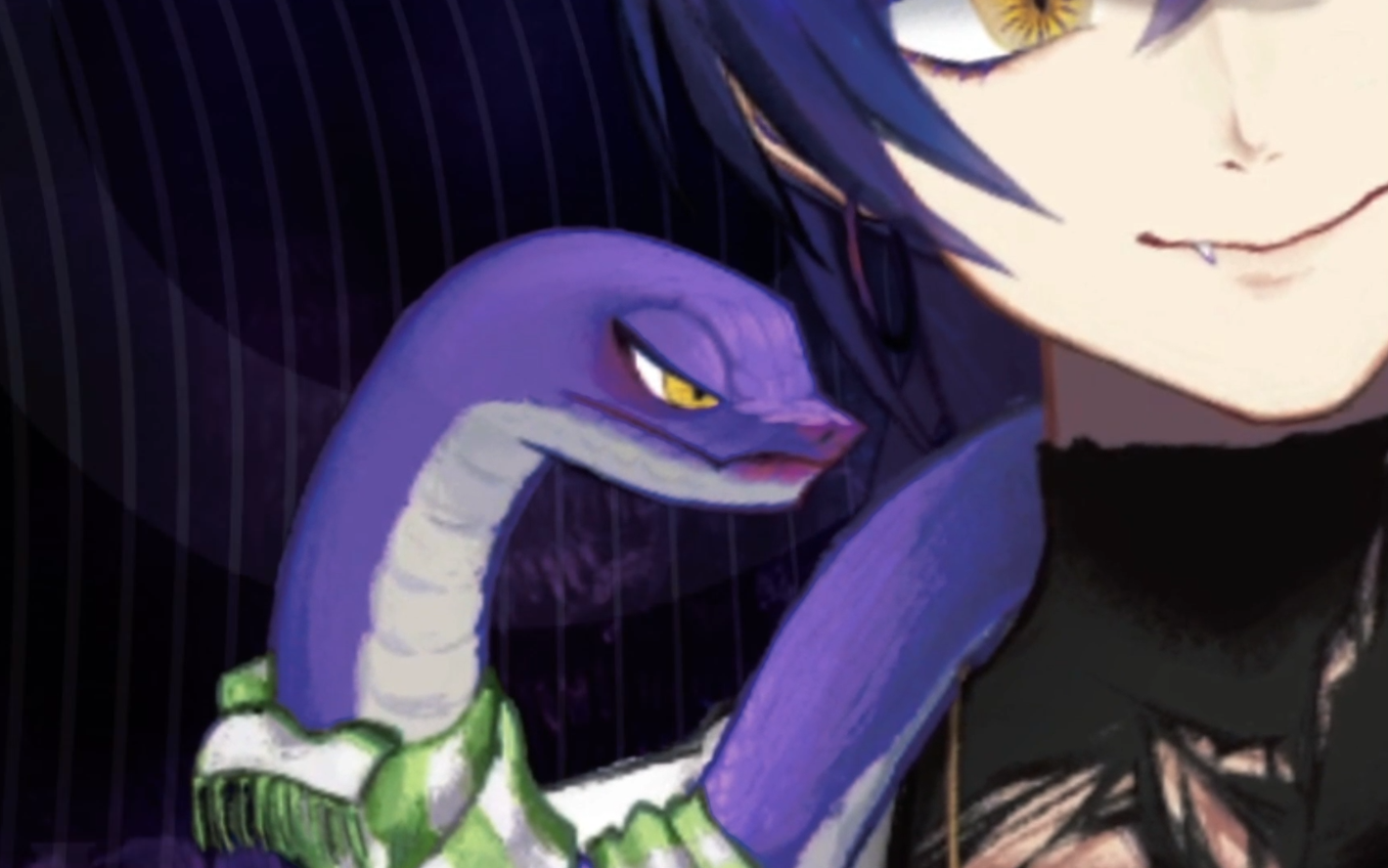 【live2d模型展示】长着蛇瞳的男生眼睛会黑化吗?