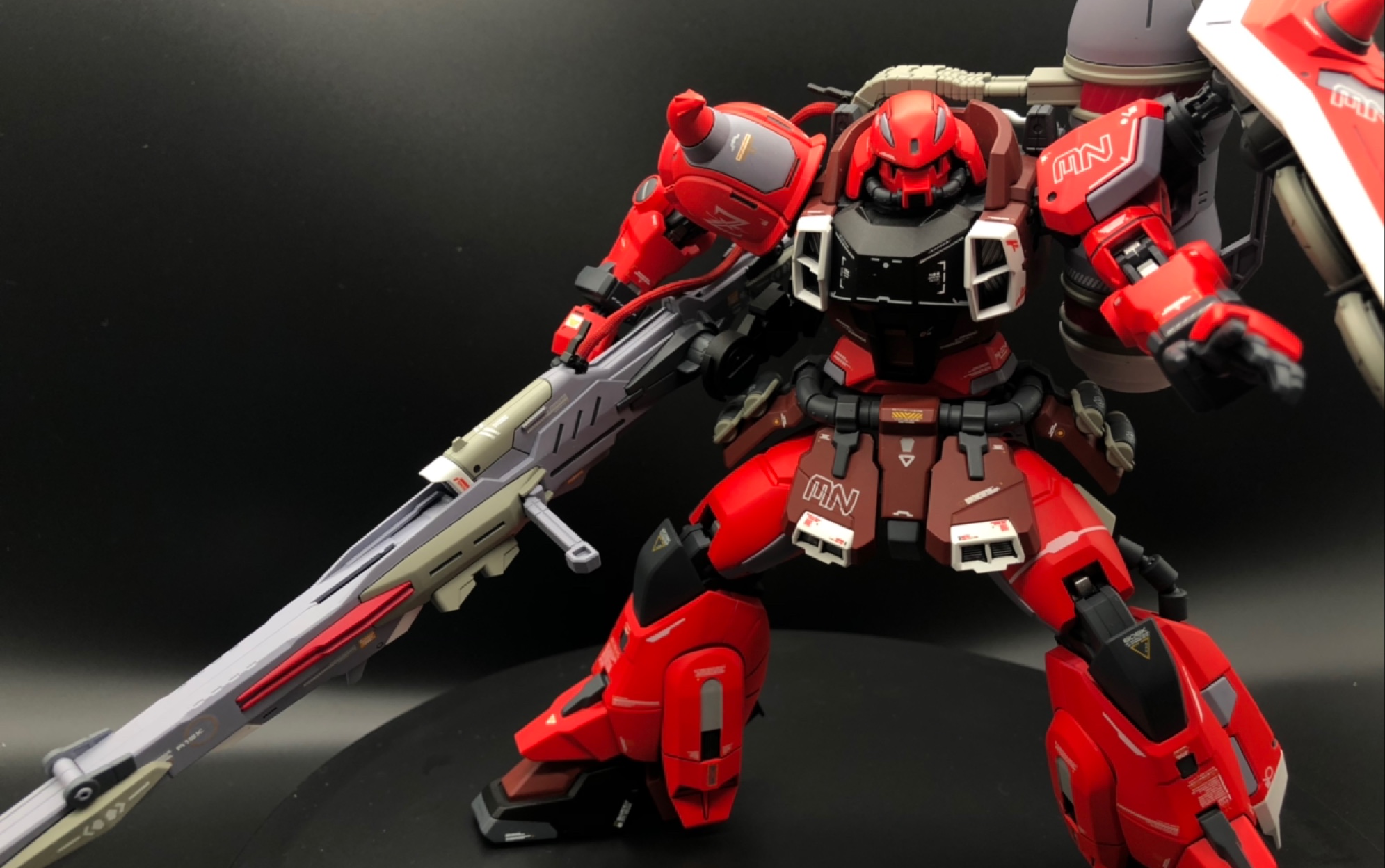 mg炮击型扎古勇士制作范例