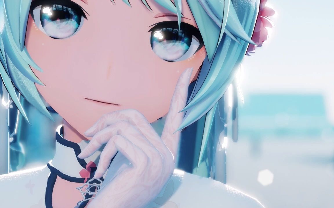 [图]【MMD】1000年生きてる / 存活千年【YYB Style Dye Flos Miku】【搬运】