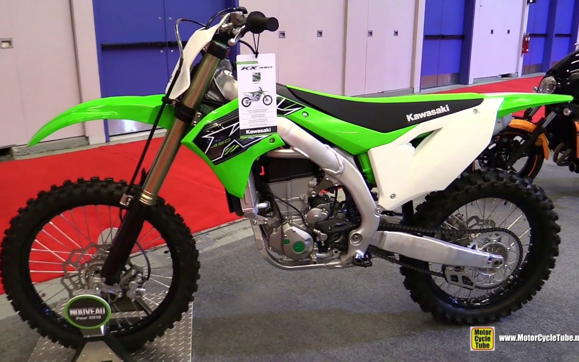 车展实拍 / 川崎 kx 450 - 真车实拍 2019 montreal motorcycle show