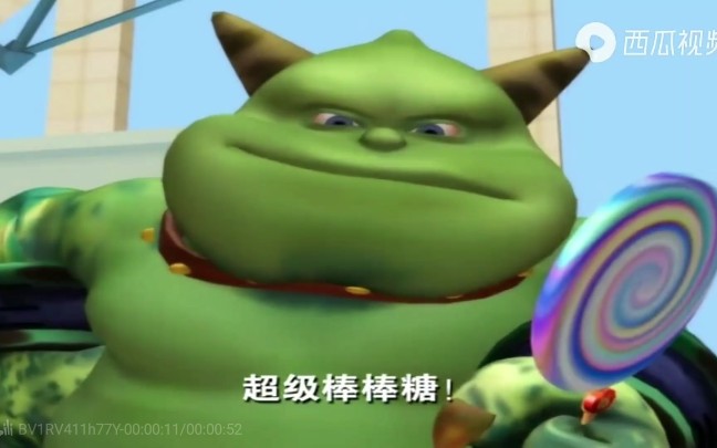 当大傻怪吃了猪猪侠的超级棒棒糖,会发生什么呢?_哔哩哔哩_bilibili