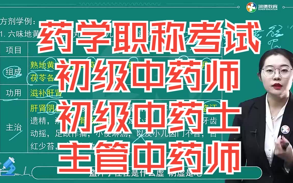 2025年药学职称考试初级中药师\初级中药士(基础知识+相关专业知识)哔哩哔哩bilibili