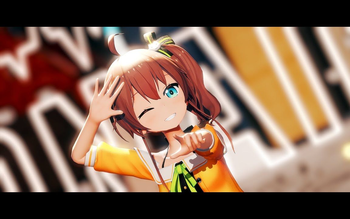 【vtubermmd】超絶かわいい【夏色祭】【搬运】