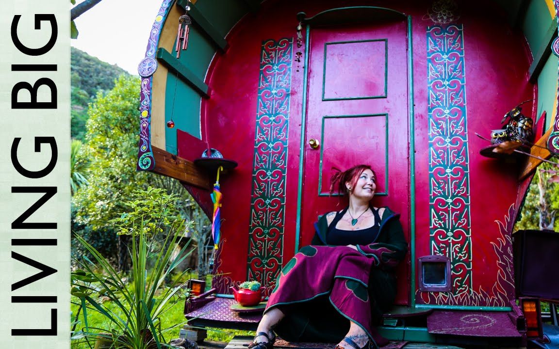 life in a magical gypsy vardo style caravan