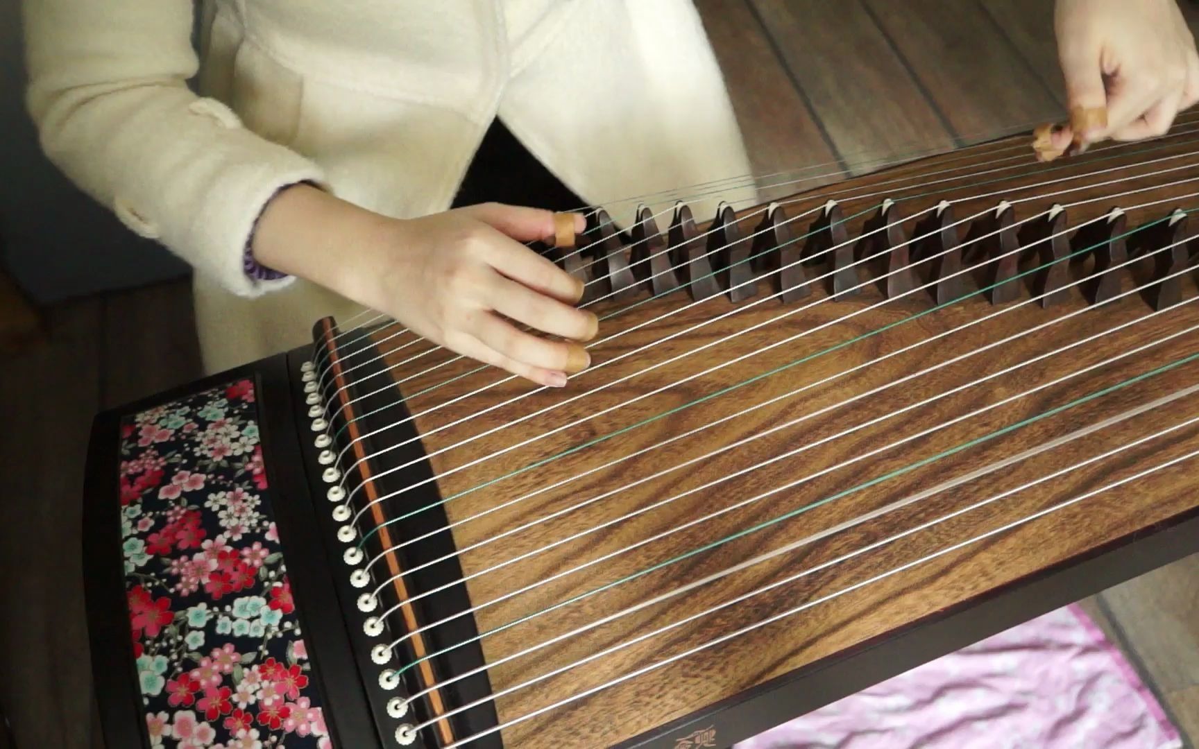 声声慢 秦岭古筝 156 云锦系列 音效测评