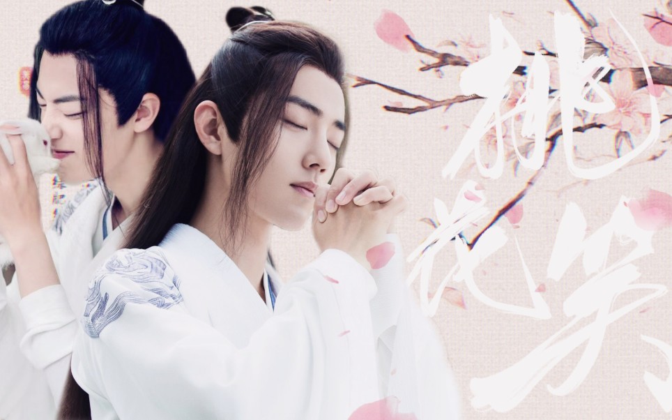 《桃花笑》|肖战×战羡|一周年贺频|魏无羡欢乐个人向|有幸遇见你