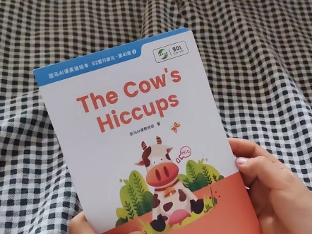 儿童绘本故事时间到!娃娃菜读英文绘本 TheCow's Hiccups哔哩哔哩bilibili