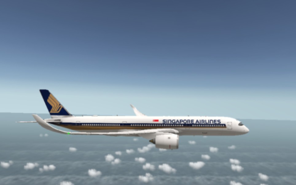 rfs 新加坡航空a350 新加坡—馬累(4h21min)