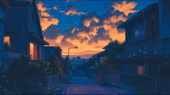 Download Video: Vol.132 Lofi Music | 🎧 夕阳+下雨双重治愈，慢节奏嘻哈助你学习放松减压 🌧️