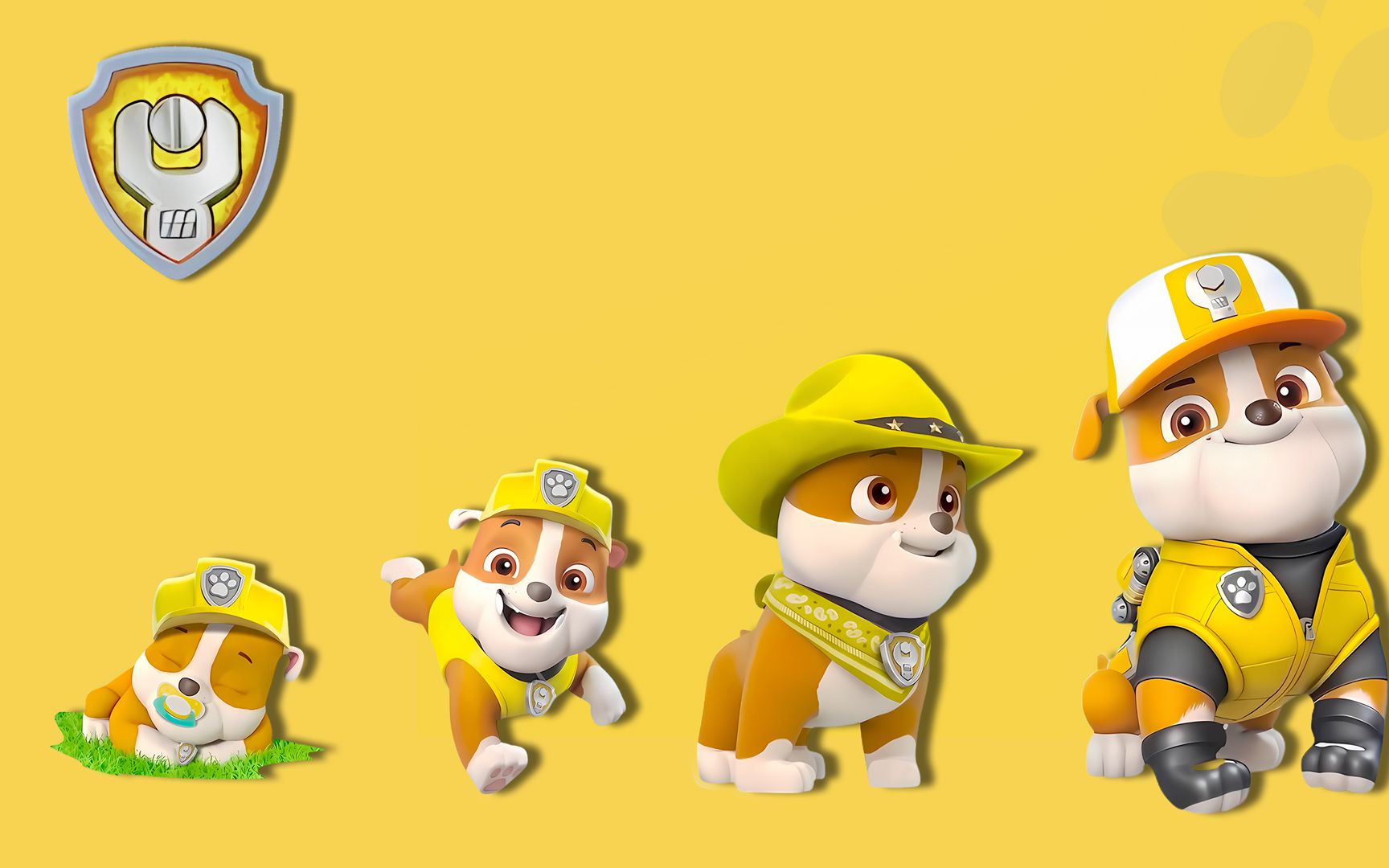 汪汪队角色故事—力气很大的小砾