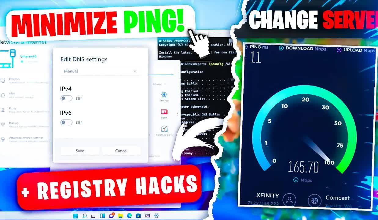 【CS2教学篇】如何修复 Windows 10/11 中的高 Ping | 网络延迟优化!哔哩哔哩bilibili