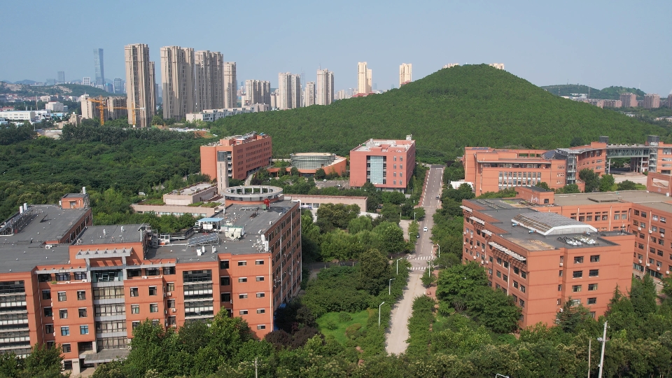 山东建筑大学航拍图片