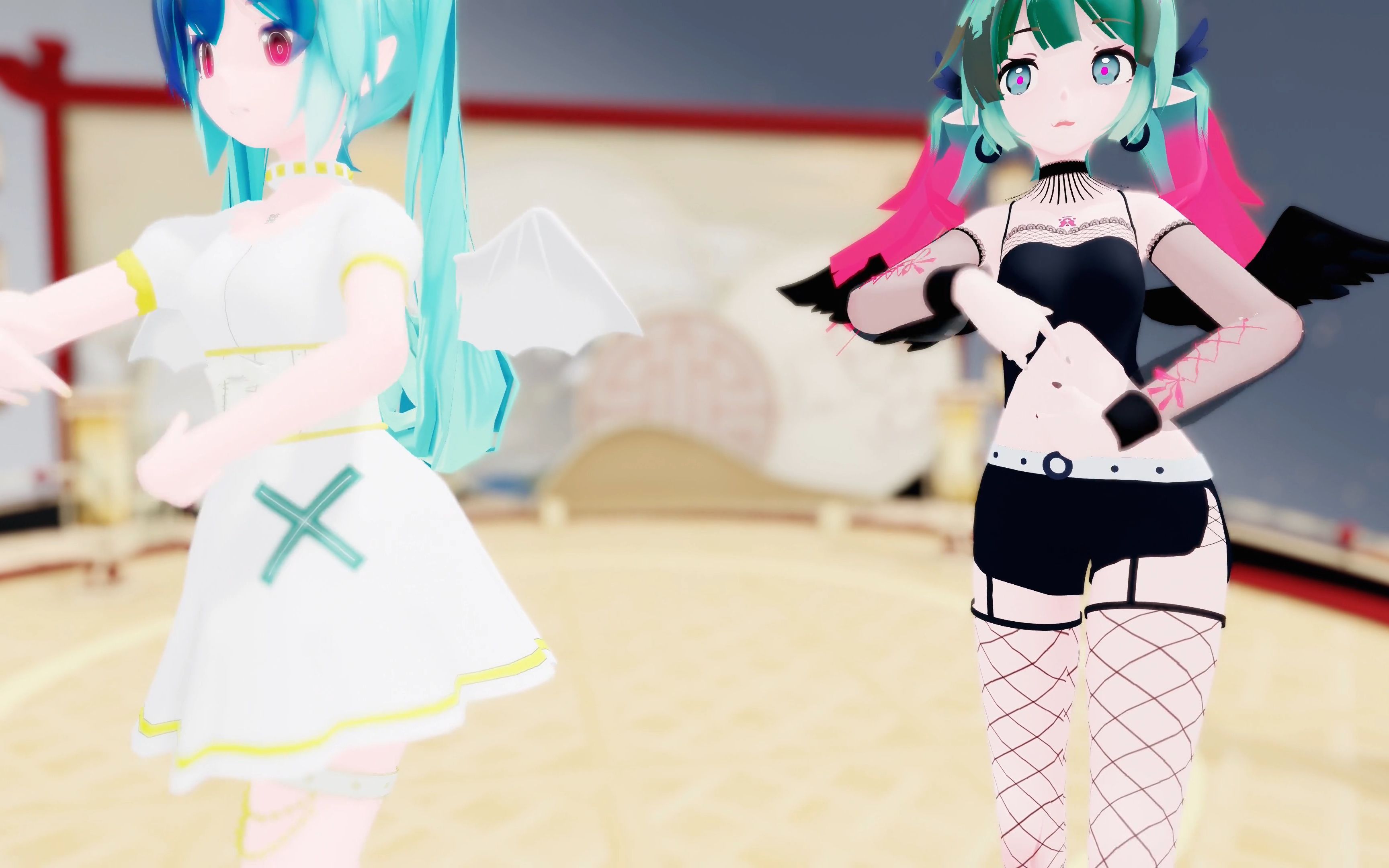 【sour式/初音ミク 】黑天使和白恶魔 - 笑纳