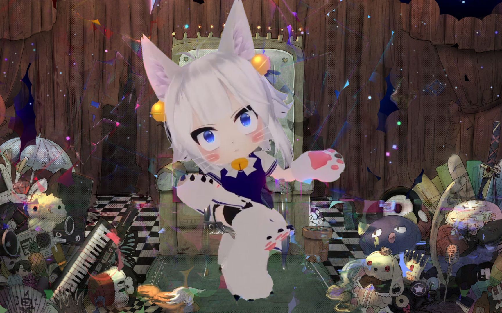 (monster ft. gumi) | (vrc-mmd)