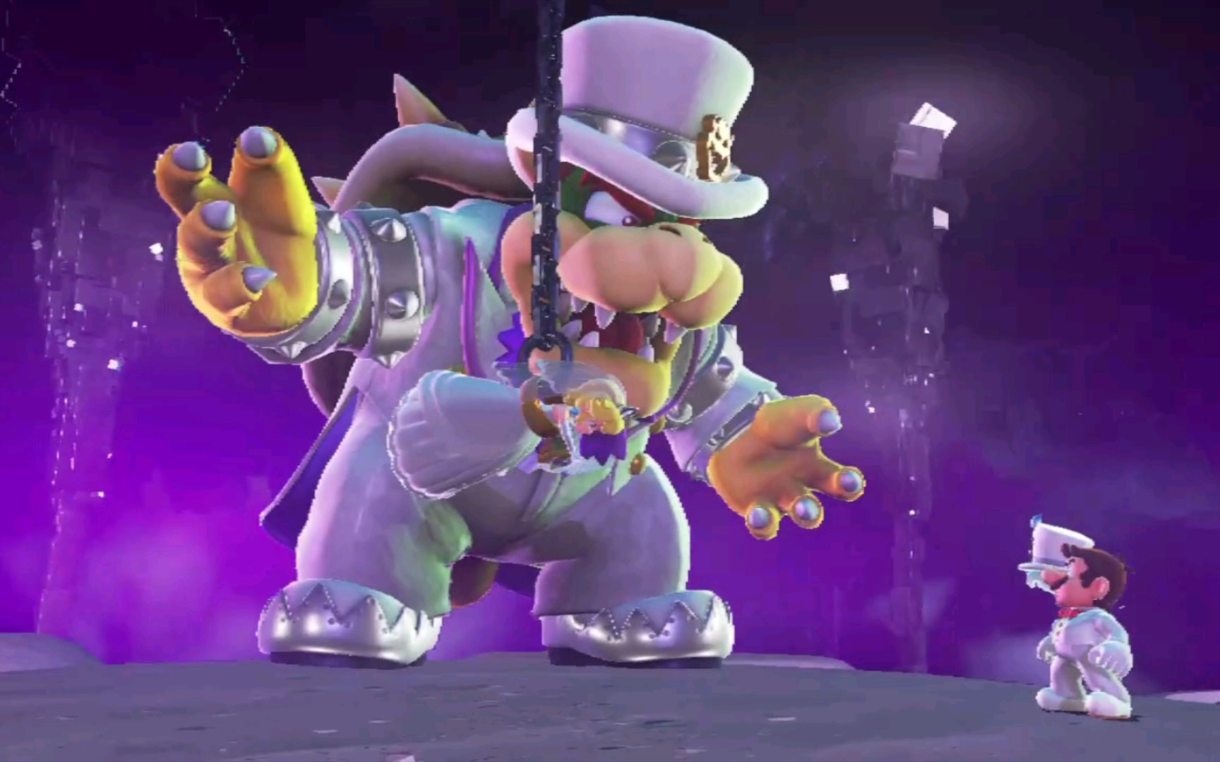 【凯尔特人必胜】 《马里奥奥德赛》 礼服马里奥大战库巴 01